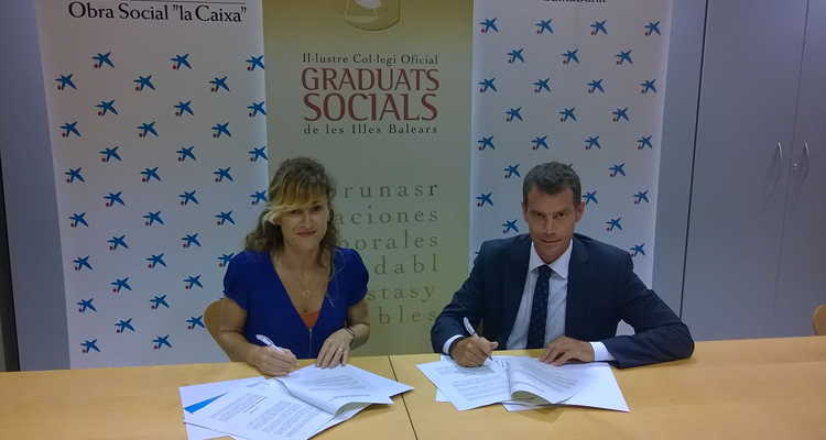 El Il•lustre Col•legi de Graduats Socials deles Illes Balears i CaixaBank renoven el seu acord de col•laboració