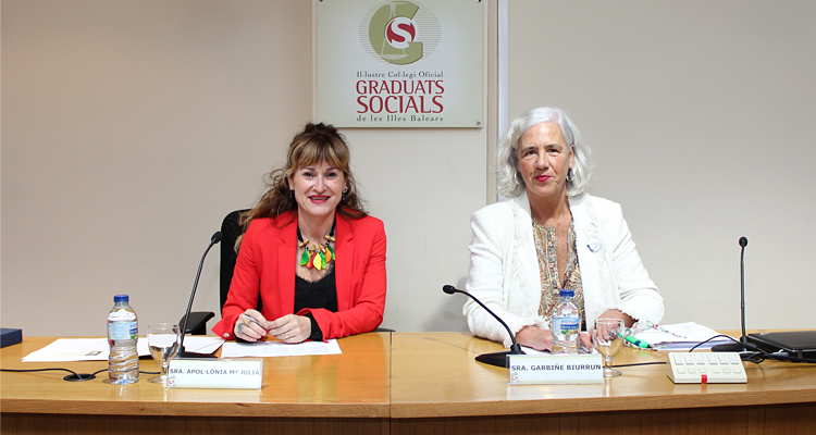 Jornada de la Mujer Trabajadora de la Fundació y el  Col•legi de Graduats Socials de les Illes Balears